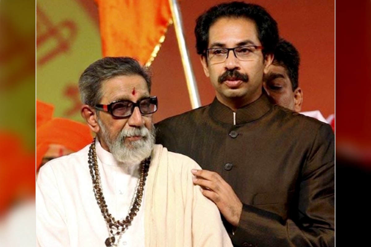 Shiv Sena Uddhav Thackeray share Balasaheb photo