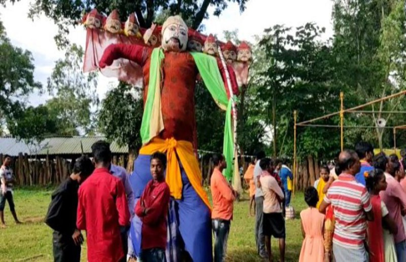 यहाँ ग्रामीण अपने सहूलियत के अनुसार करते है रावण का वध