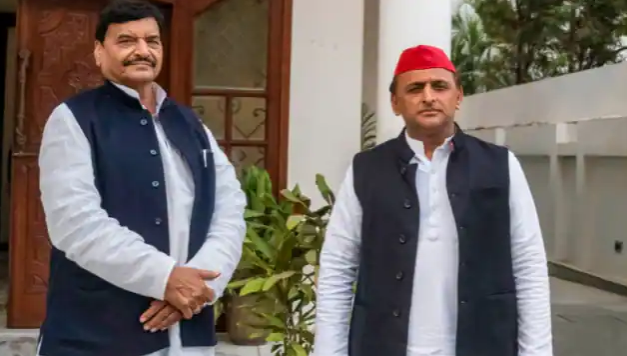 Shivpal Singh Yadav and Akhilesh Yadav