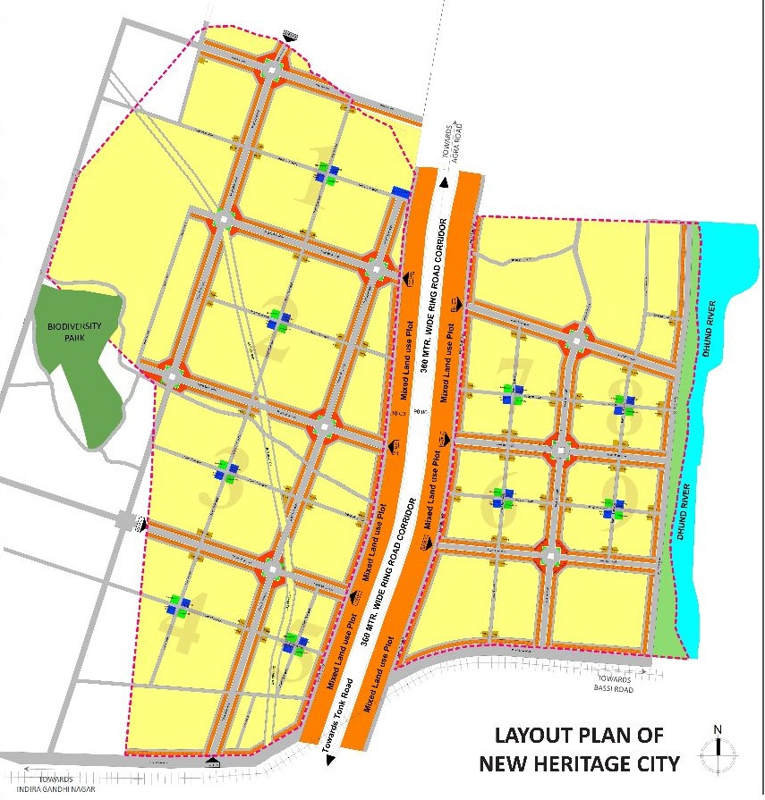 Jodhpur City Master Development Plan 2031 Map Draft - Master Plans India