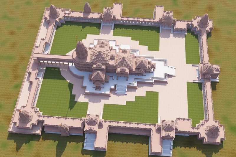 अयोध्या में भगवान राम का मंदिर कैसा दिखेगा, ट्रस्ट ने जारी की खूबसूरत नई तस्वीरें