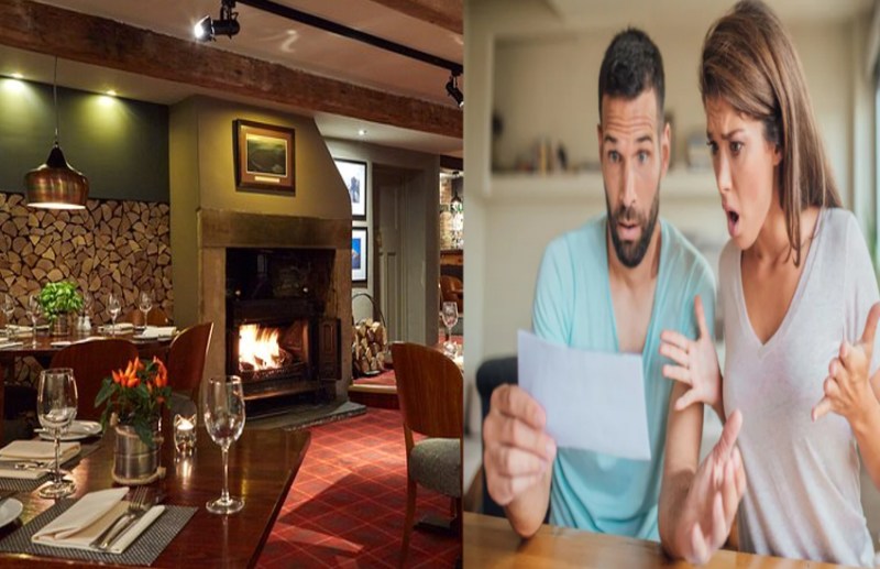 restaurant charged 20 thousand rupees