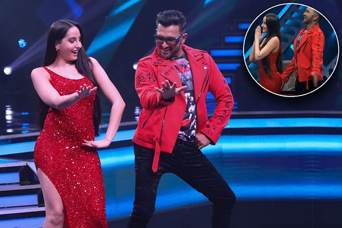 Terence Lewis ने Nora Fatehi को बैक पर लगाया था हाथ