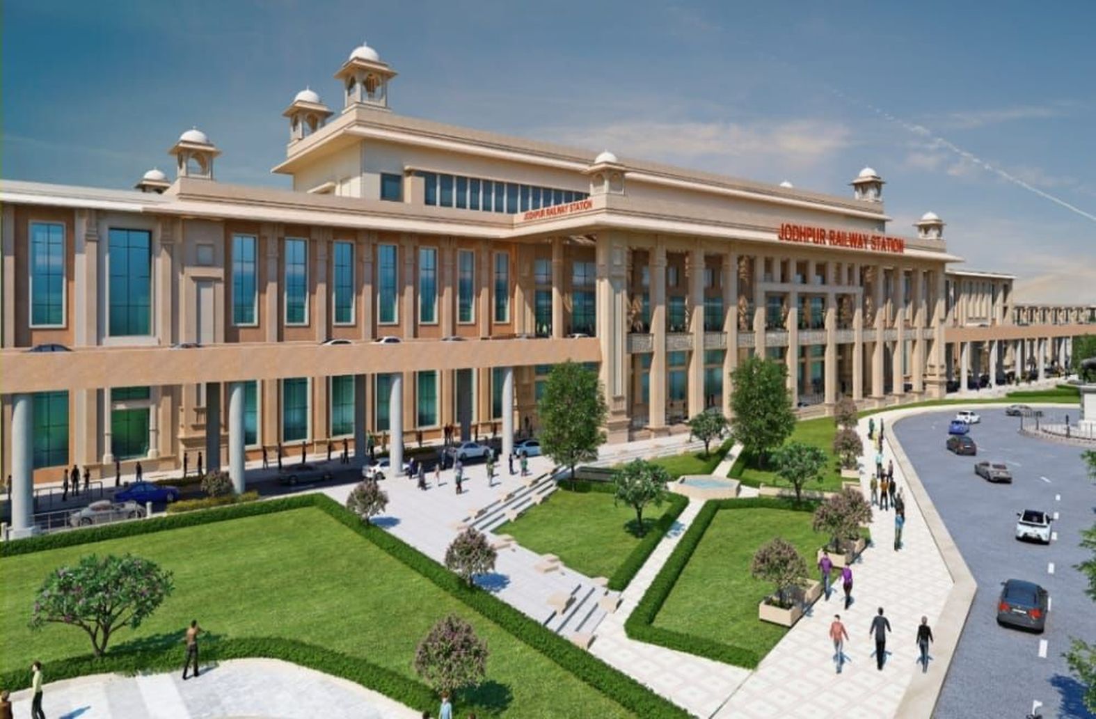 RAILWAY STATION---5 मंजिला होगा यह RAILWAY STATION, यात्रियों को मिलेगी AIRPORT जैसी सुविधाएं