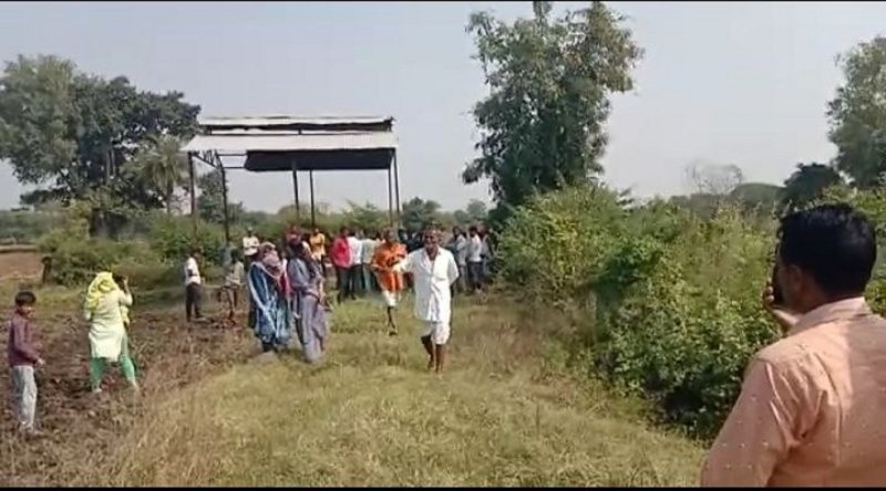 The crematorium land of the donor but the path to the victim's field