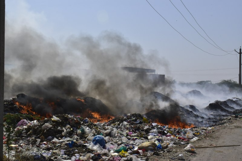 Municipal Corporation fule made from bad plastic and polythene