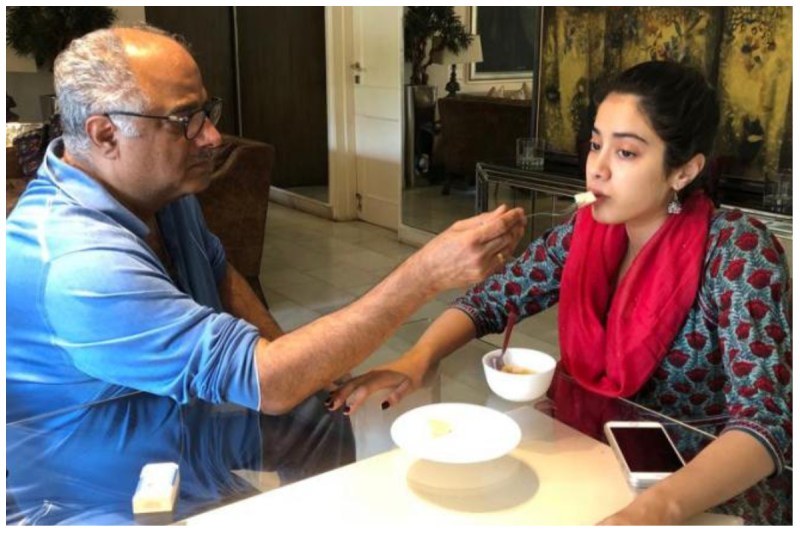 boney kapoor reveals secrets of janhvi that how messy she is