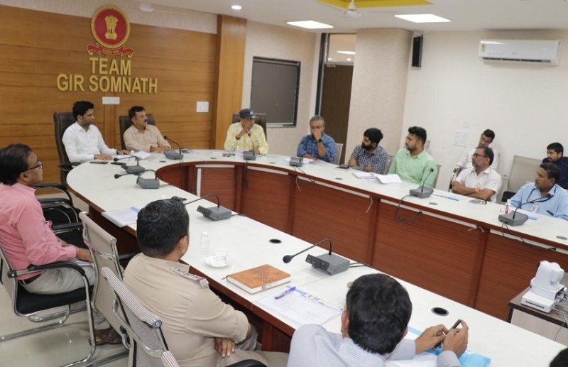 गिर सोमनाथ जिले में चार सीटों के लिए 1077 मतदान बूथ