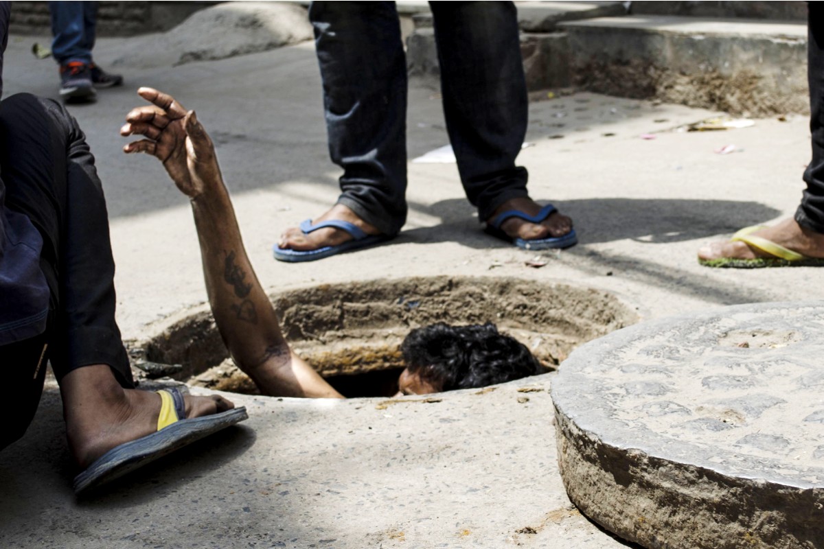 Open Manhole Accident in Virar