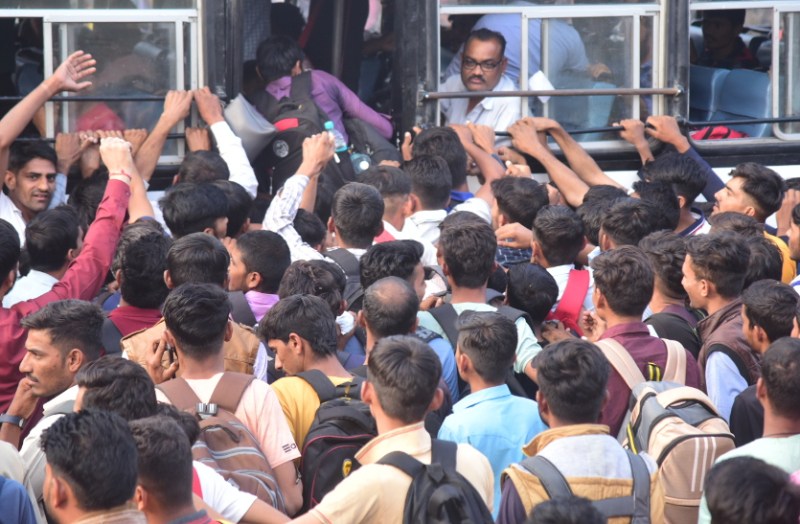 Fear of paper leak in forest guard recruitment exam