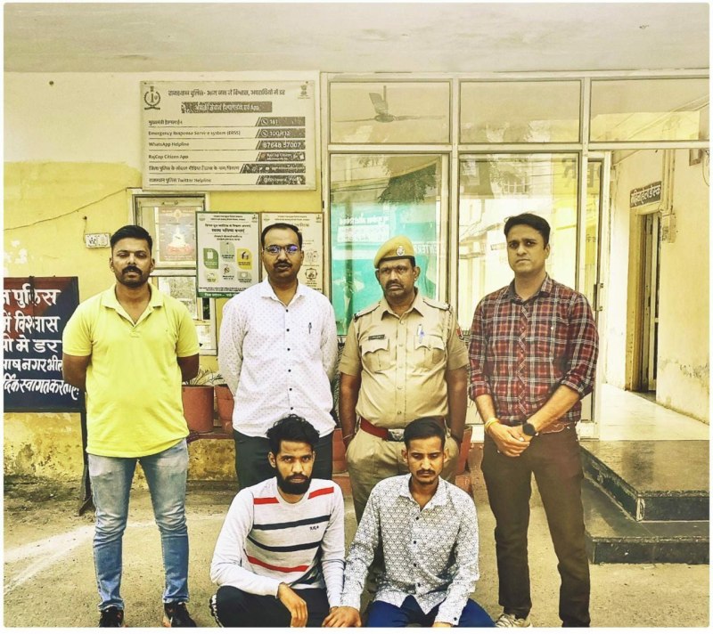 नशे की लत पूरा करने को बने अपराधी, दो जने गिरफ्तार