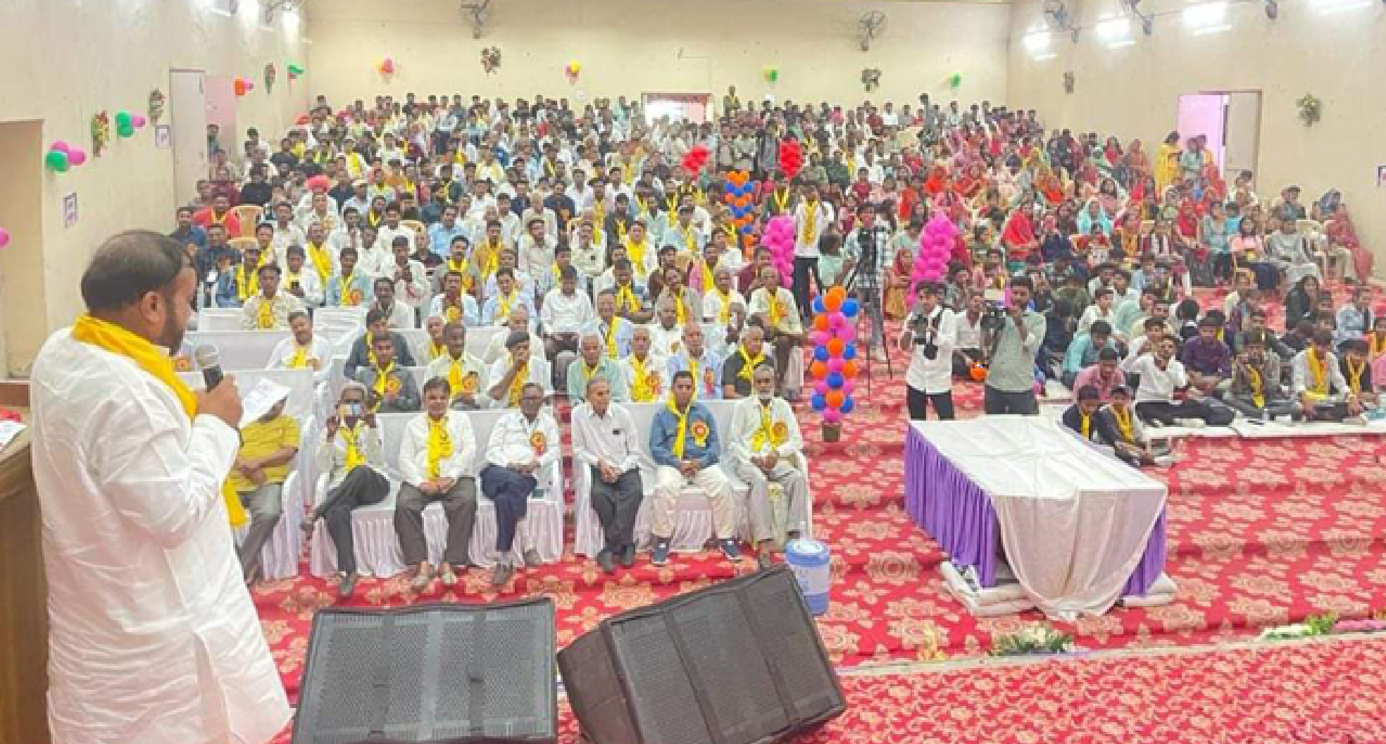 मारवाड़ मीणा समाज के संभाग स्तरीय महासम्मेलन में विधायक लोढ़ा ने शिरकत की, 250 प्रतिभाओं को नवाजा
