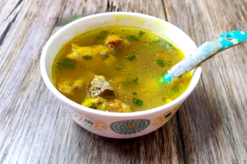 Pune mutton soup 
