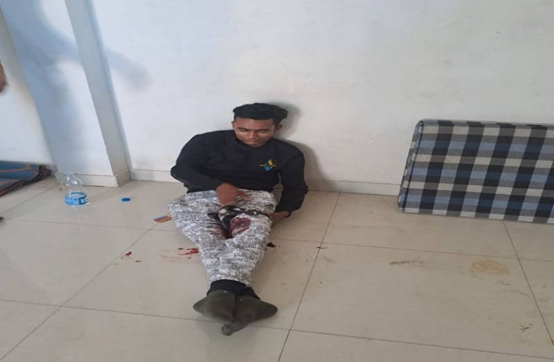 गोली लगने से घायल हुए गैंगस्टर रमजान उर्फ राज को अस्पताल से मिली छुट्टी, पुलिस कर रही पूछताछ