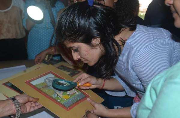 कोटा कलम चित्रकारी का समापन, प्रतिभागियों का किया सम्मान