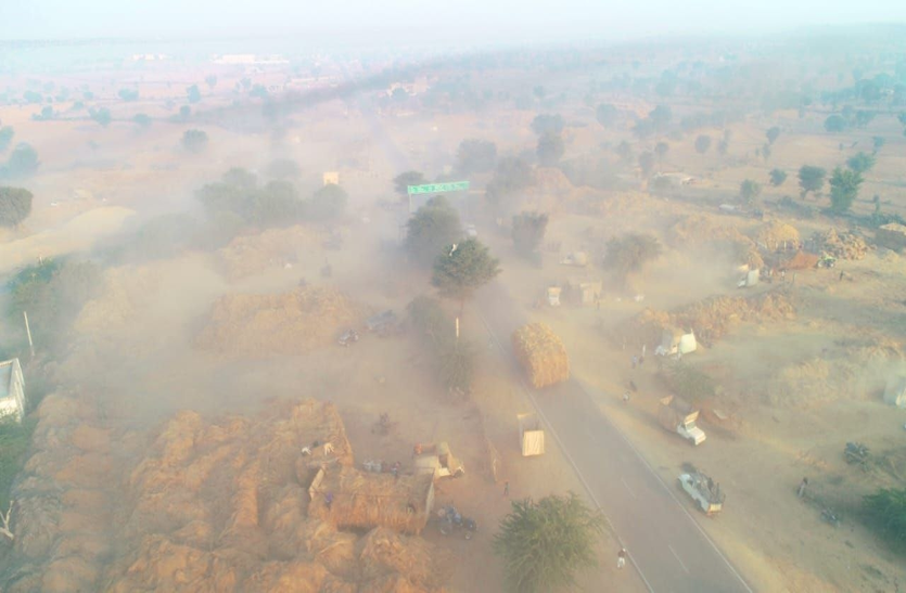 CHURU NEWS- धुआं-धुआं हो रही सबकी जिंदगी: लोगों के फैंफड़ों में लग रहा प्रदूषण का दंश