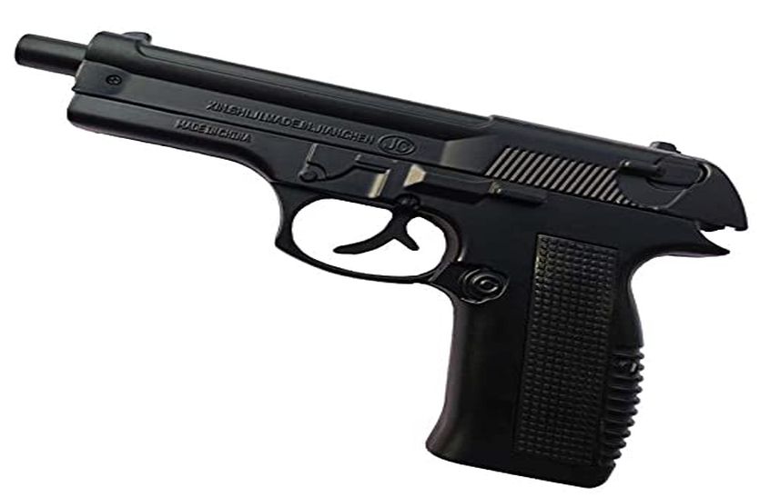 खिलौने वाली बंदूक थमाकर 2000 रुपए ठग ले गया