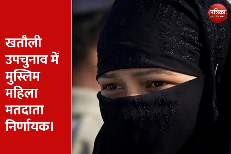 Khatauli by-election : बुरका और खुरपा करेगा खतौली में प्रत्याशियों के जीत हार का फैसला