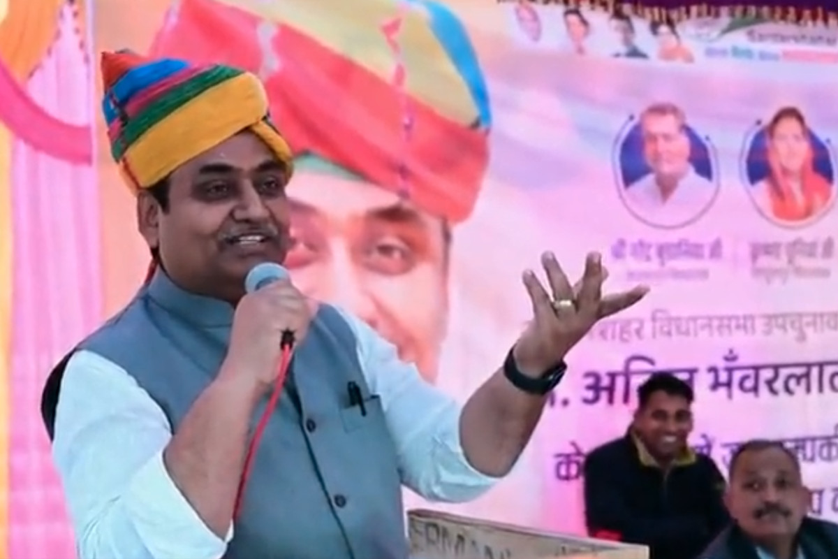 Rajasthan Congress President Govind Singh Dotasara Viral Video