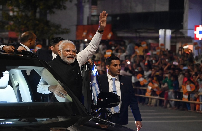 Gujarat election 2022: प्रधानमंत्री नरेन्द्र मोदी का आज अहमदाबाद में रोड शो, शहर नो फ्लाई जोन घोषित