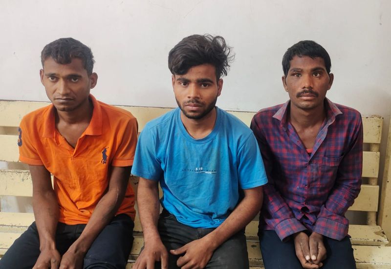 नकबजनी गिरोह का पर्दाफाश, तीन आरोपी गिरफ्तार