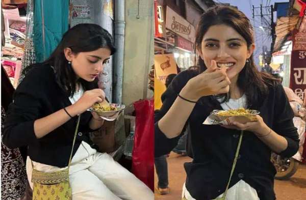Navya Naveli Nanda in Bhopal with her Nani Jaya Bachchan