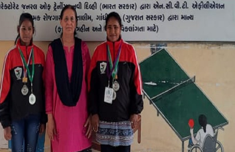 Ahmedabad : अब महिला ब्लाइंड फुटबॉल वल्र्ड कप में भी बीपीए की दो युवतियों का चयन