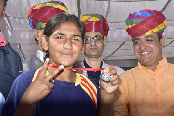 नागौर की बेटियों ने जीता हॉकी का खिताब