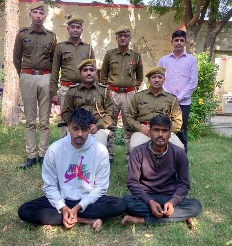 करोड़पति बनाने का झांसा देकर ऑनलाइन 98 हजार की ठगी, एक आरोपी एमपी और दूसरा अलवर से गिरफ्तार