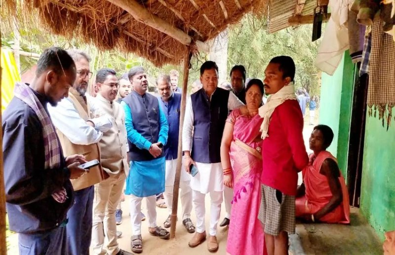 घटनास्थल पर पहुंचा भाजपा जांच दल