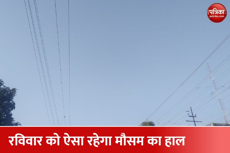 UP में ठंड और गलन के बीच आज रविवार को ऐसा है मौसम का हाल