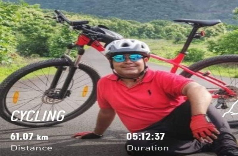 50-60 किमी प्रतिदिन साइकिल चलाने का क्रेज, कार की टक्कर से गंभीर स्थिति में पहुंचे कपड़ा व्यापारी