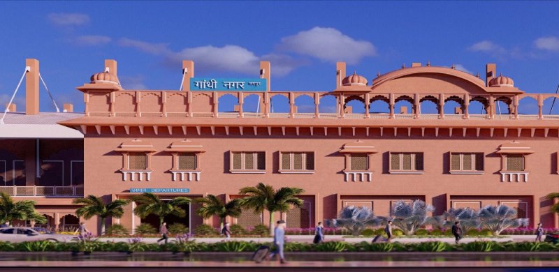 जयपुर का गांधी नगर स्टेशन बनेगा वर्ल्ड क्लास