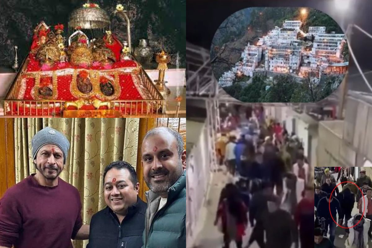 Shahrukh Khan VIDEO at Mata Vaisho Devi Mandir