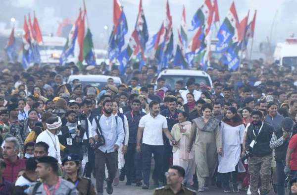 भाजपा के गढ़ से भारत जोड़ो यात्रा का जोरदार आगाज: राहुल बोले...राजस्थान में प्रवेश की खुशी