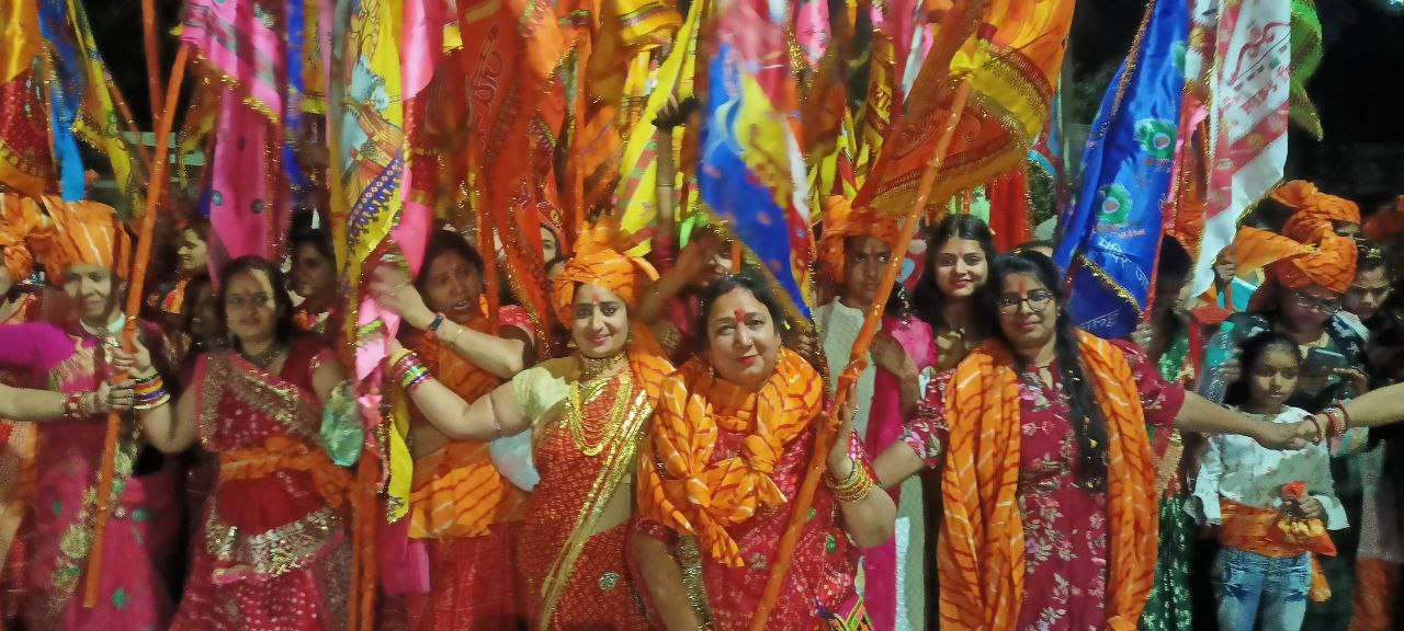 Khatu Shyam news खाटू श्याम के जयकारे से गूंजा चित्तौड़ केसरिया रंग में दिखी
नारी शक्ति