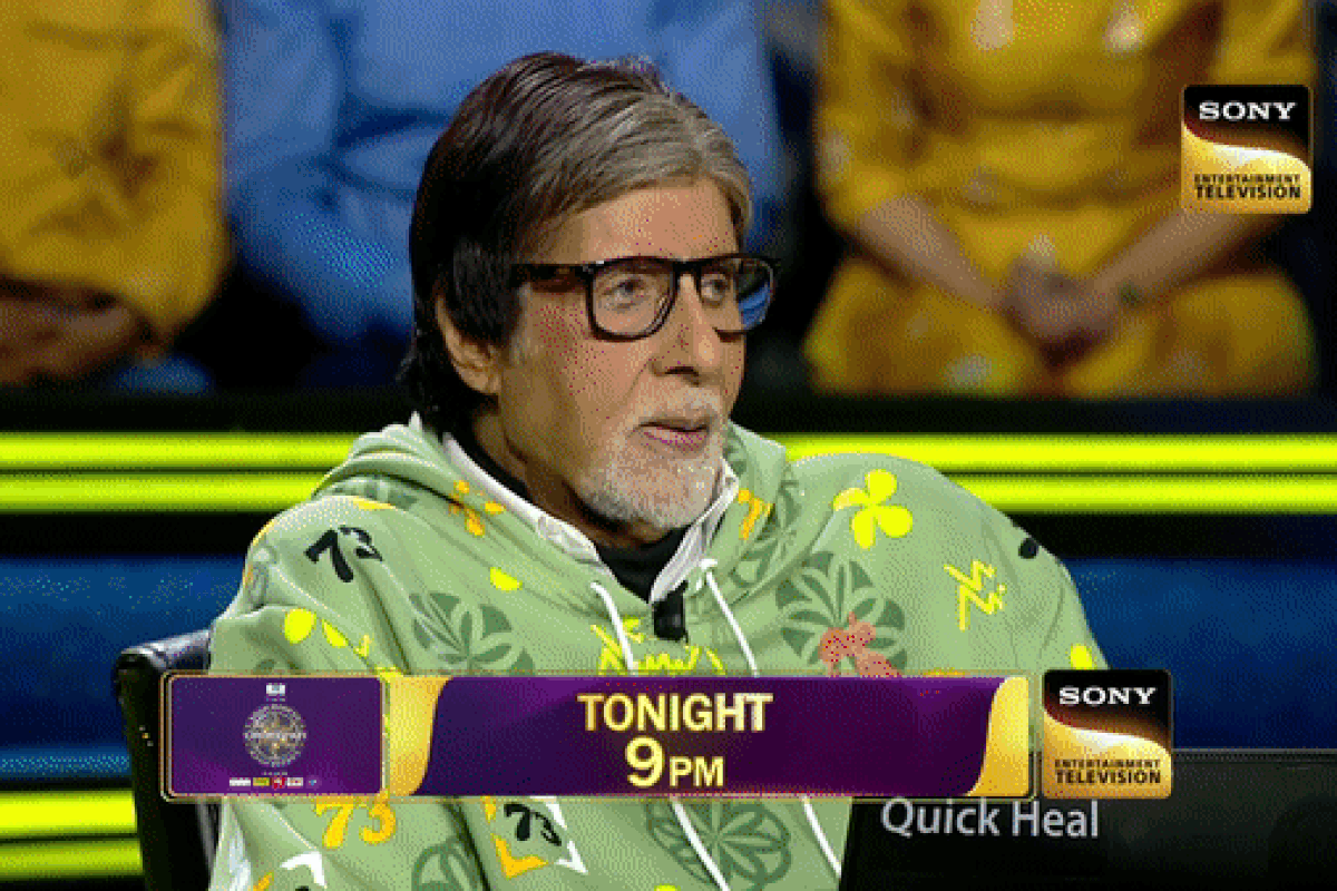 केबीसी जूनियर के सेट पर अमिताभ बच्चन ने खुद को मारा थप्पड़, इस बात से नाराज था कंटेस्टेंट