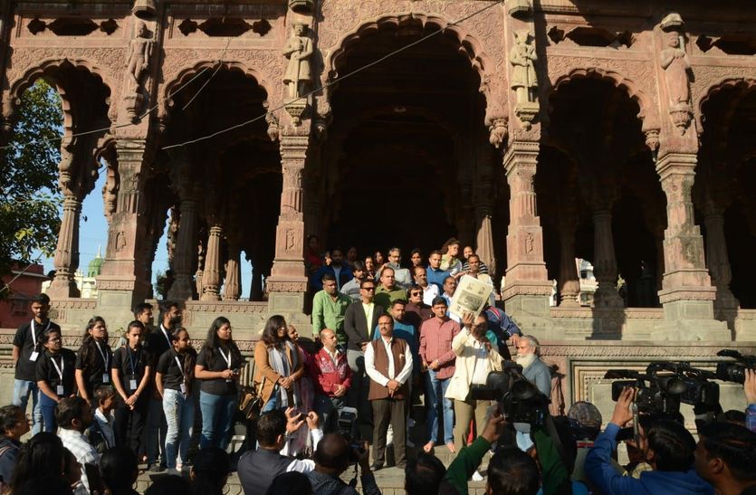 Indore News : महापौर और भाजपा पार्षदों ने जाना इंदौर का इतिहास