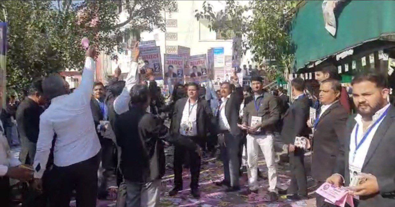 दी डिस्ट्रिक्ट एडवोकेट्स बार एसोसिएशन जयपुर के चुनाव संपन्न, 1418 ने डाले वोट