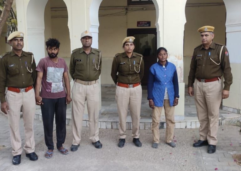 मृतक की पत्नी व उसके प्रेमी को किया गिरफ्तार