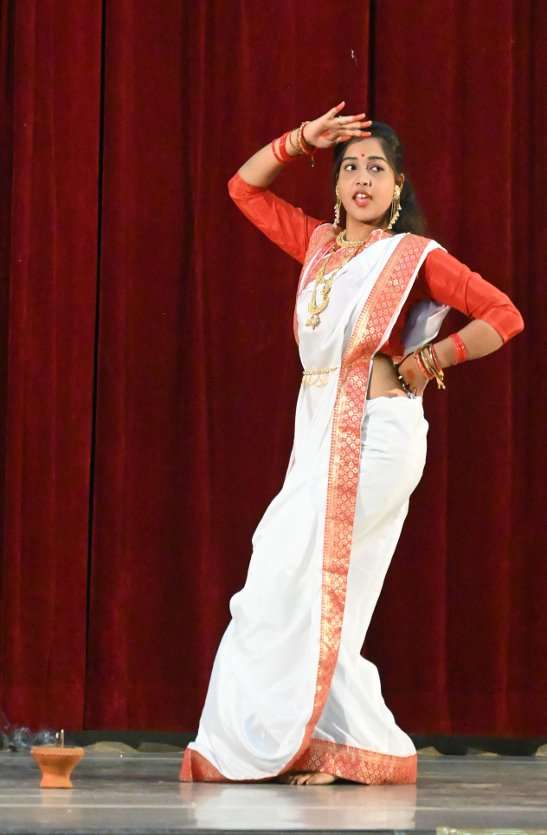 छत्तीसगढ़ी के अलावा राजस्थानी, गुजराती, बंगाली, उड़ीया, पंजाबी, व अन्य राज्यों के डांस का आनंद दर्शकों ने लिया।