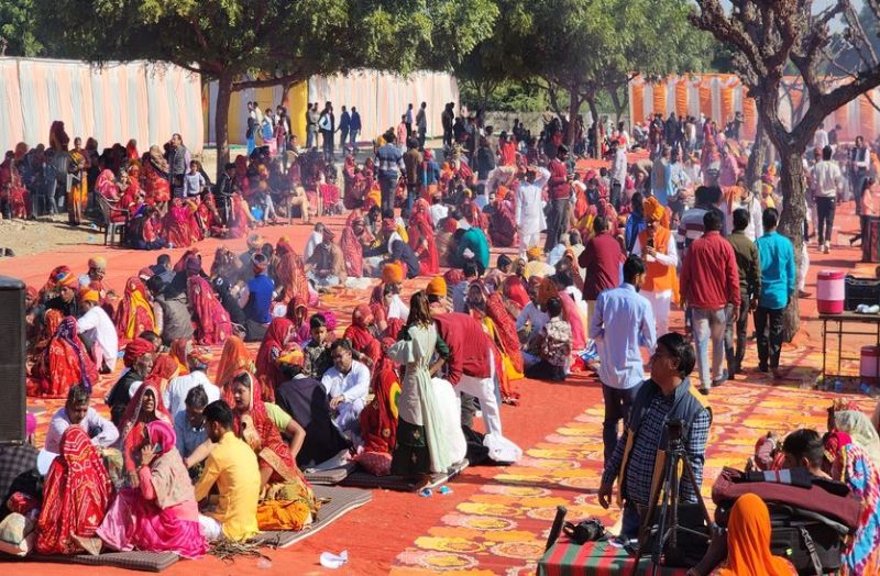 551 जोड़ों ने सामाजिक समरसता महायज्ञ में दी आहुतियां