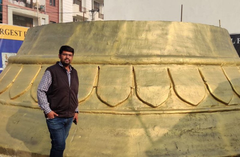 world largest bell will soon installed on Kota Chambal riverfront