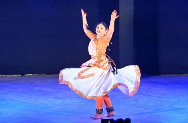 बिलासपुर की ज्योति वैष्णव ने अपने कथक नृत्य की प्रस्तुति में शिव वंदना