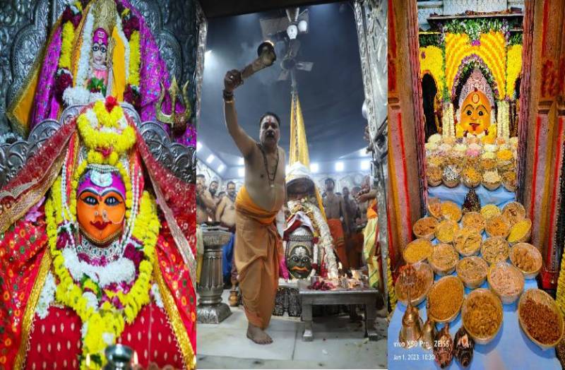 साल के पहले दिन देखें : बाबा महाकाल की भस्म आरती और माता हरसिद्धी की मंगल आरती