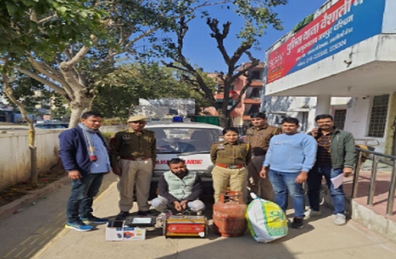 जयपुर में एंबुलेंस ड्राइवर निकला चोर, पुलिस को छकाता रहा और करता रहा वारदातें..
