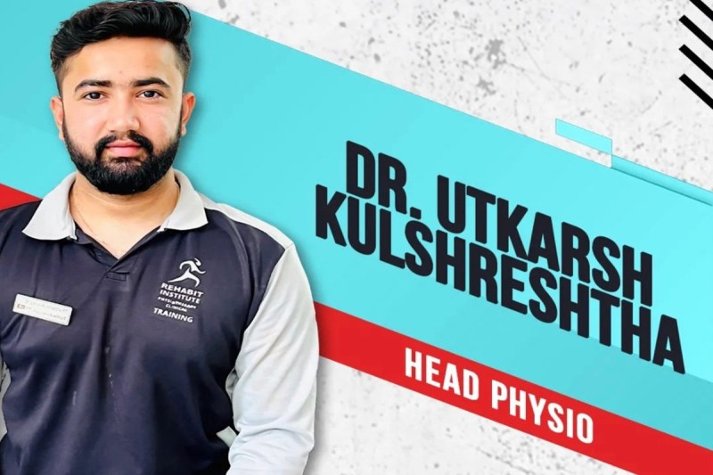 Dr Utkarsh Kulshreshtha Head Physio of Kolkata Thunderbolts PVL