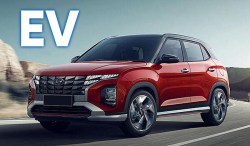 Hyundai Creta EV फिर दिखी भारत में टेस्टिंग के दौरान, शानदार फीचर्स के साथ हो
सकती है लॉन्च - image