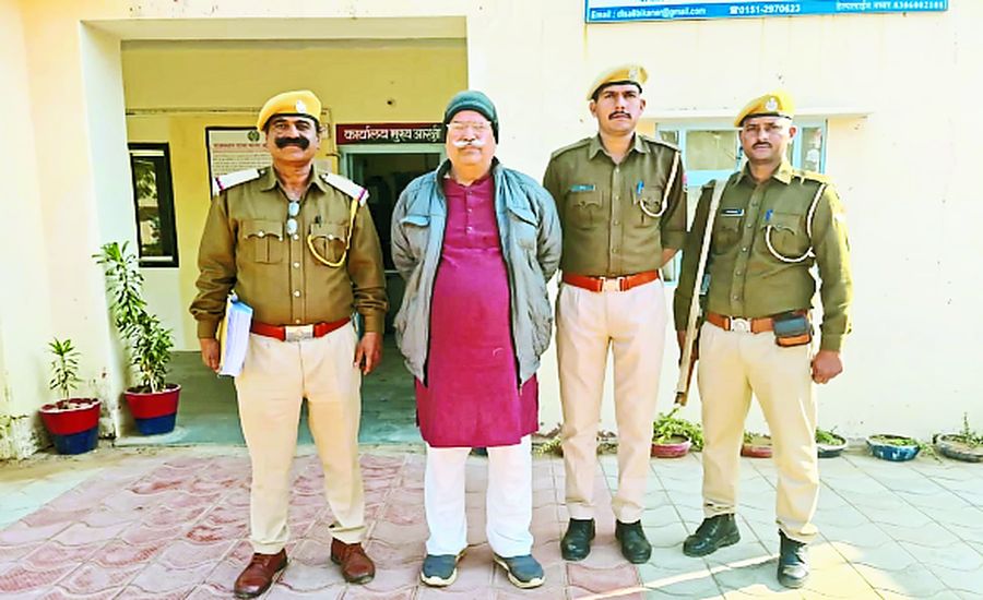 हिम्मटसर हत्याकांड का मुख्य साजिशकर्ता जयपुर से गिरफ्तार