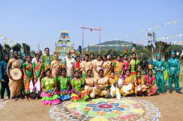 pongal celebration in vidyasagar global school